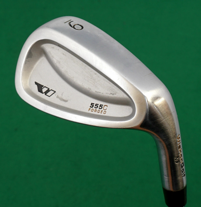 Wishon Golf NS 555C Forged 9 Iron Stiff Steel Shaft Wishon Golf Grip