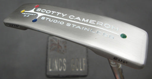 Titleist Scotty Cameron Studio Stainless Newport 2.5 Putter 82cm Steel Shaft