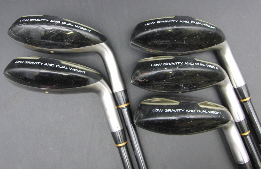Set of 5x Spalding High Ball 5-9 Irons Regular Graphite Shafts Spalding Grips
