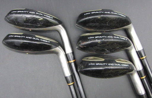 Set of 5x Spalding High Ball 5-9 Irons Regular Graphite Shafts Spalding Grips