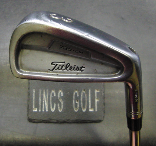Titleist 735 CM Forged 3 Iron Regular Steel Shaft Black Grip
