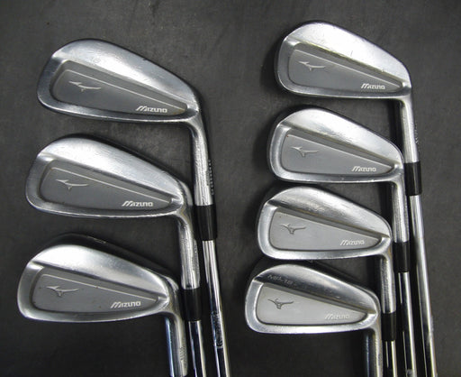 Set of 7 x Mizuno MP-18 GF Forged Irons 4-PW Regular Steel Shafts G/P Grips