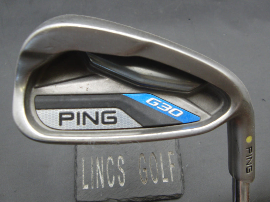 Ping G30 Yellow Dot 7 Iron Stiff Steel Shaft Golf Pride Grip