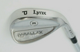 Lynx Parallax Tour Pitching Wedge Lynx True Temper Regular Steel Shaft Lynx Grip
