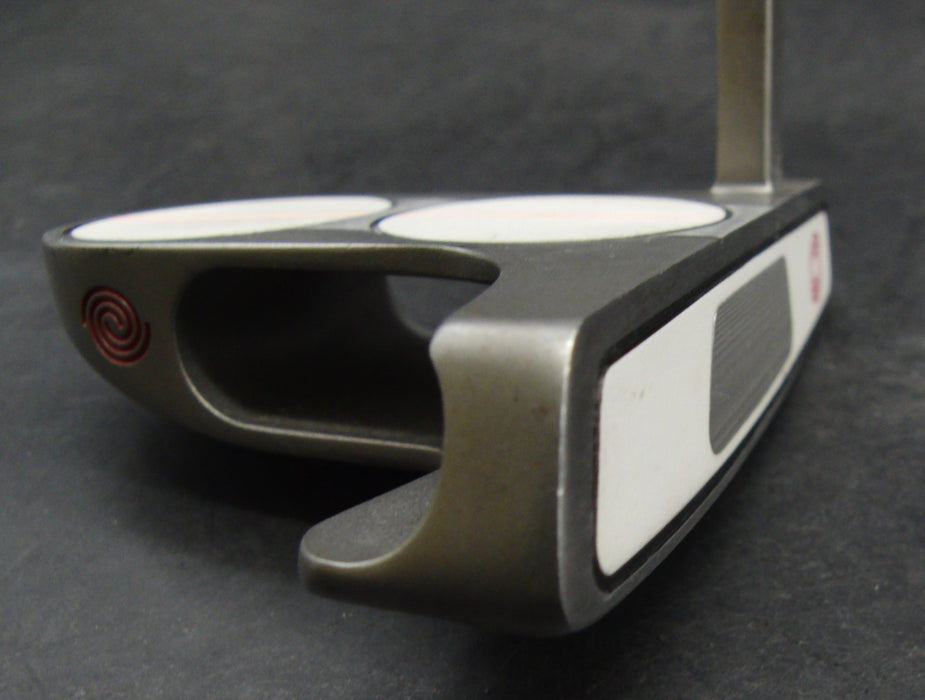 Odyssey White Steel 2 Ball Blade 2 Putter Steel Shaft 87cm Length Psyko Grip*