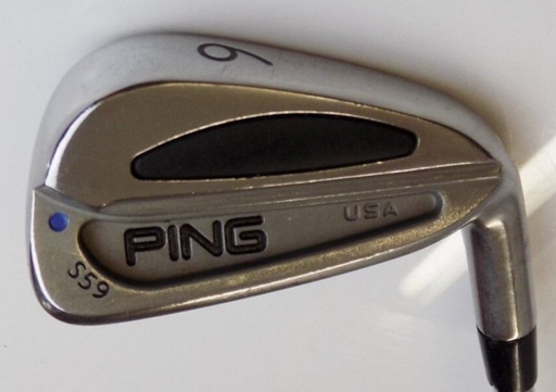 Ping S59 Blue Dot 6 Iron True Temper Stiff Flex Steel Shaft Ping Grip