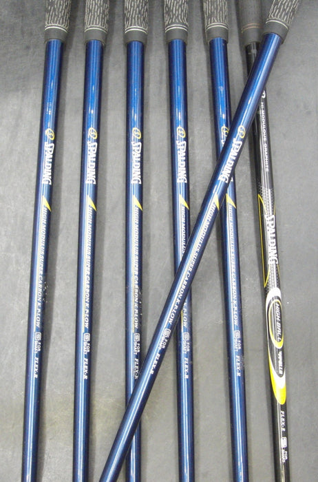 Set of 7 x Spalding High Ball Irons 5-PW+GW Regular Graphite Shafts