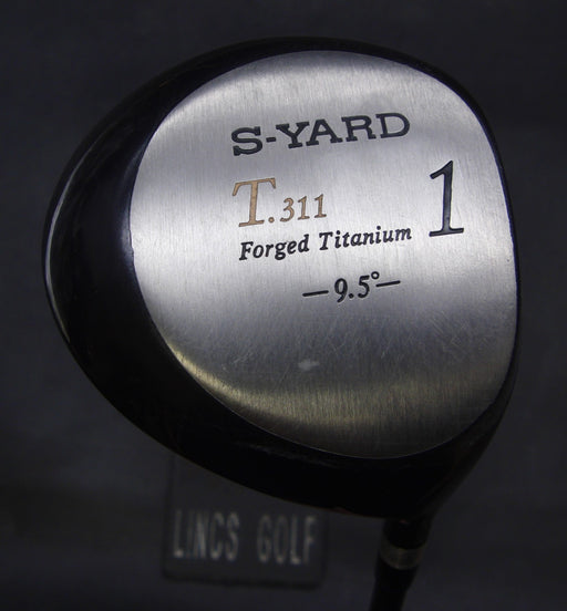 S-YARD T.311 Forged Titanium 9.5° Driver Stiff Graphite Shaft S-YARD Grip