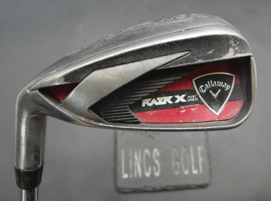 Left-Handed Callaway Razr X HL 6 Iron Uniflex Steel Shaft Callaway Grip