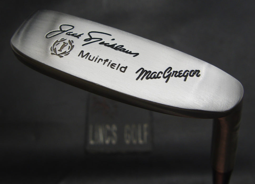 MacGregor Jack Nicklaus Muirfield Putter 85cm Length Steel Shaft with Grip