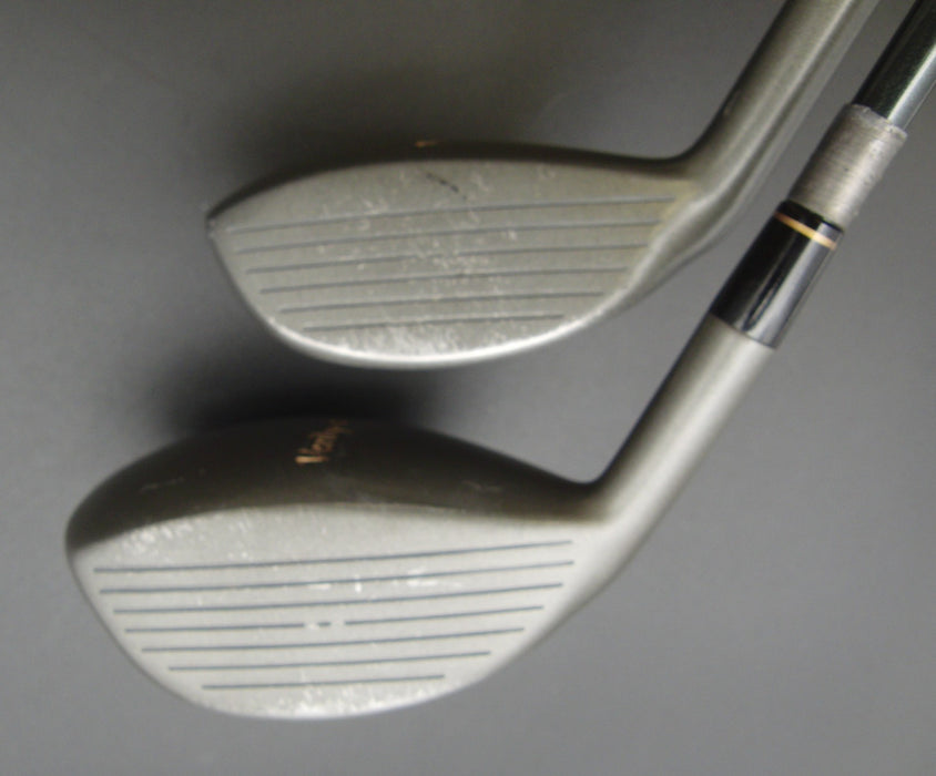 Set of 2 Maruman Verity-G Driver & 4 Wood Regular Steel Shafts Maruman Grips