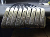 Set of 9x George Nicoll Concorde Irons 3-11 Regular Steel Shafts GolfPride Grips