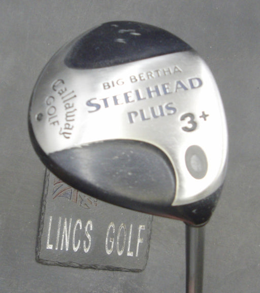 Callaway Big Bertha Steelhead Plus 3+ Wood Firm Graphite Shaft Iomic Grip