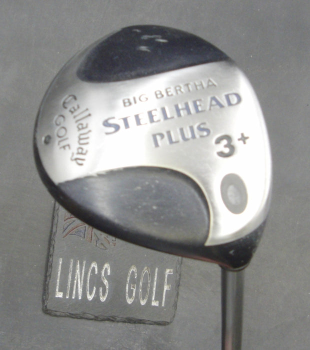 Callaway Big Bertha Steelhead Plus 3+ Wood Firm Graphite Shaft Iomic Grip