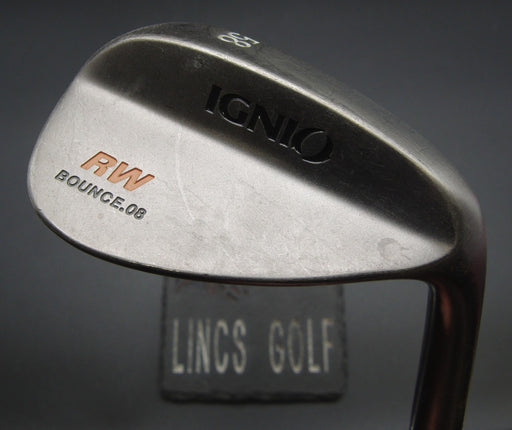 Ignio RW Bounce 08 58° Sand Wedge Regular Steel Shaft Ignio Grip