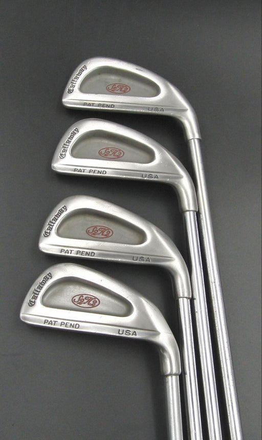 Set Of 4 x Callaway S2H2 Irons 3-6 Regular Steel Shafts Tour Grips