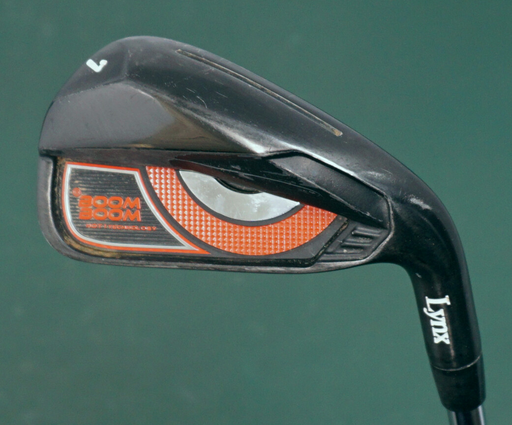Lynx Boom Boom Hot Technology 7 Iron Regular Steel Shaft Lynx Grip