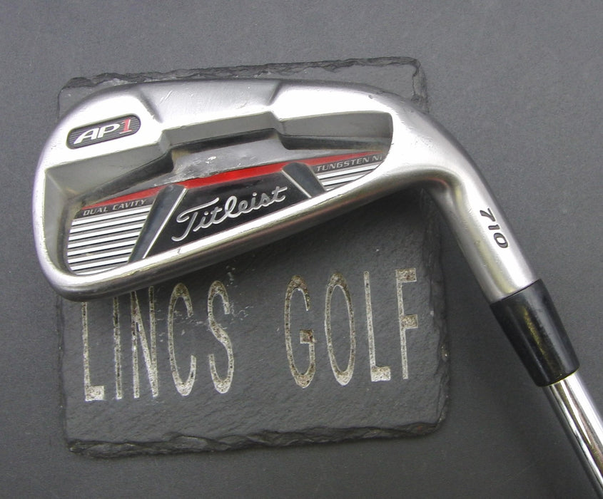 Titleist AP1 710 7 Iron Stiff Steel Shaft Golf Pride Grip