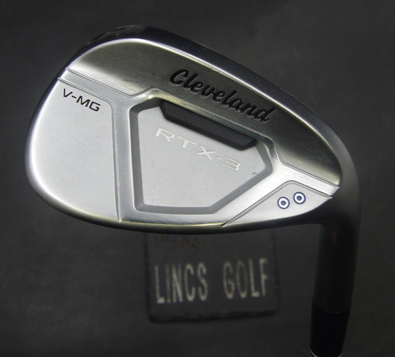 Cleveland RTX 3 V-MG 52° Gap Wedge Stiff Steel Shaft Cleveland Grip