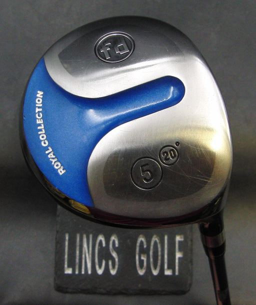 Royal Collection FD 20° 5 Wood Stiff Graphite Shaft Royal Collection Grip
