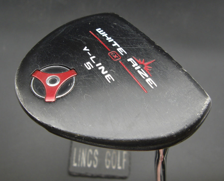 Odyssey White Rize iX V-Line 5 Putter Steel Shaft 86cm Length Odyssey Grip*