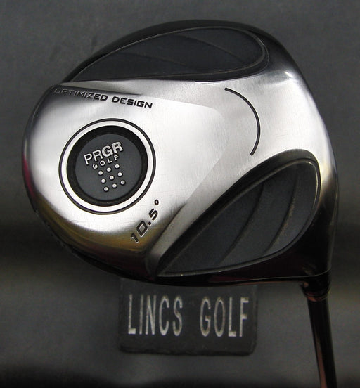 PRGR Golf Optimized Design 10.5° Driver Stiff Graphite Shaft PRGR Grip