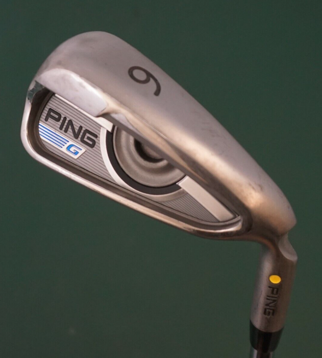 Ping G Series Yellow Dot 6 Iron Regular Steel Shaft Ping Grip