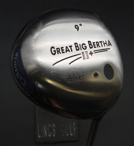 Callaway Great Big Bertha II+ 9° Driver Firm Graphite Shaft Callaway Grip