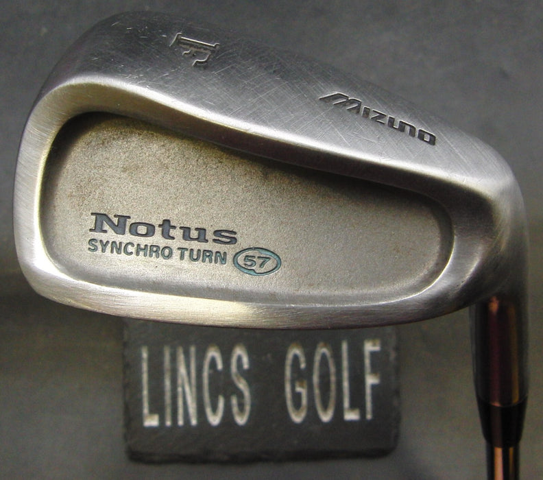 Mizuno Notus Synchro Turn F Gap Wedge Regular Steel Shaft Black Grip