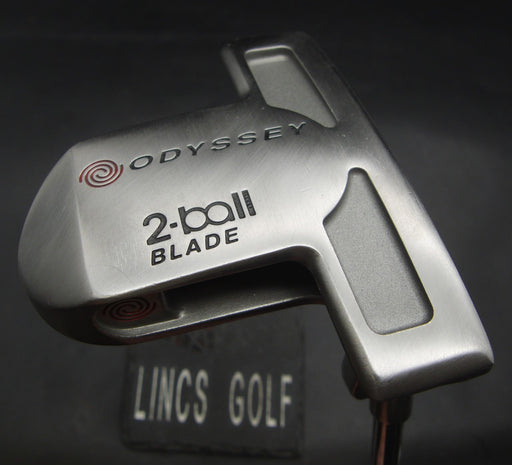 Odyssey White Hot 2-Ball Blade Putter 82cm Length Steel Shaft Elite Grip