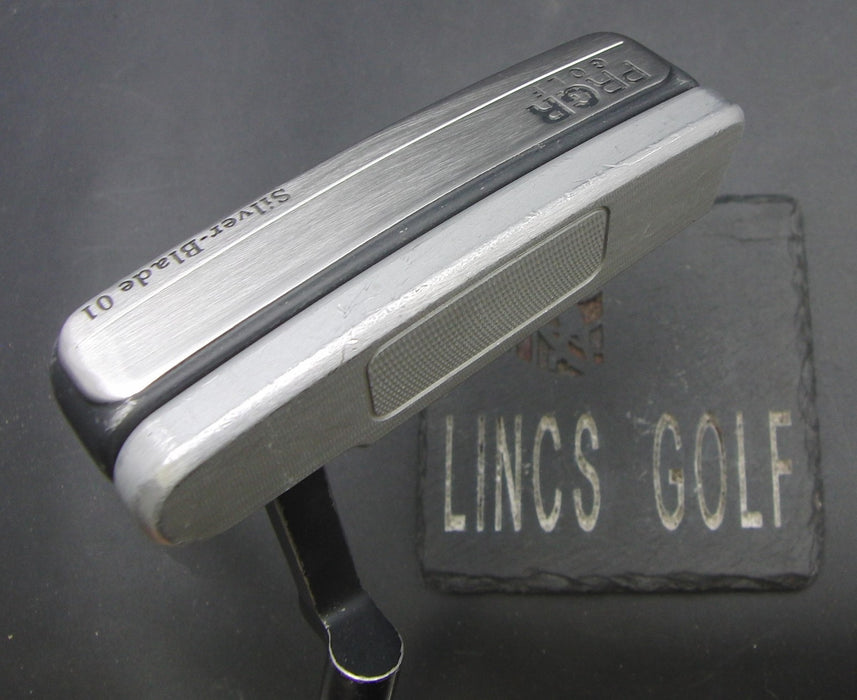 PRGR Silver Blade 01 Putter Steel Shaft 85cm Length Nexgen Grip