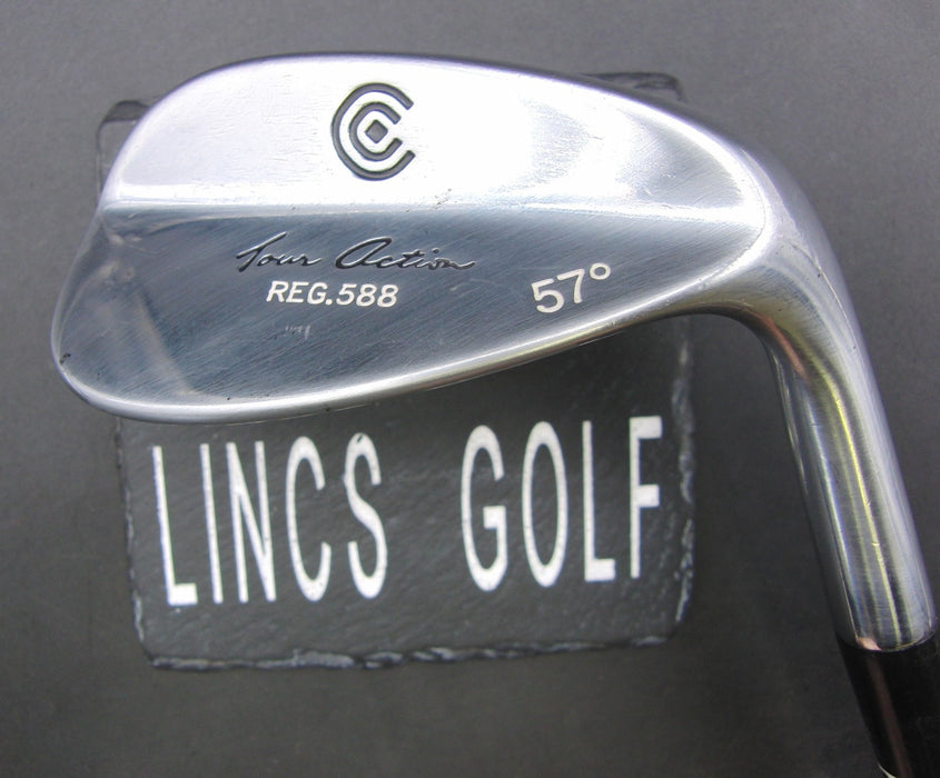 Cleveland Tour Action Reg.588 57° Sand Wedge Regular Steel Shaft Golf Pride Grip