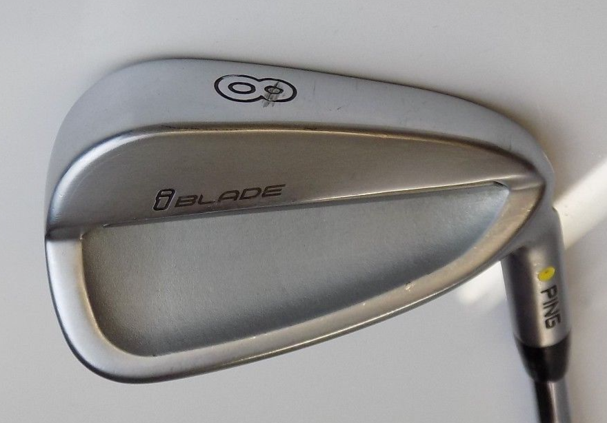 Ping iBlade Yellow Dot 8 Iron NS Pro Modus 3 S Flex Steel Shaft