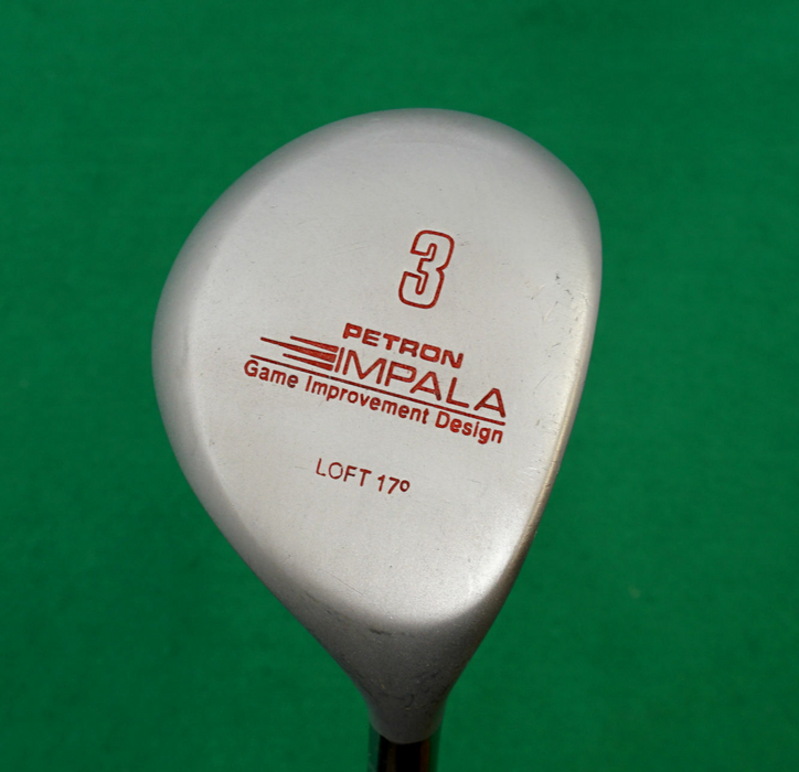 Refurbished Vintage Petron Impala 17 Degree 3 Wood Regular Steel Shaft