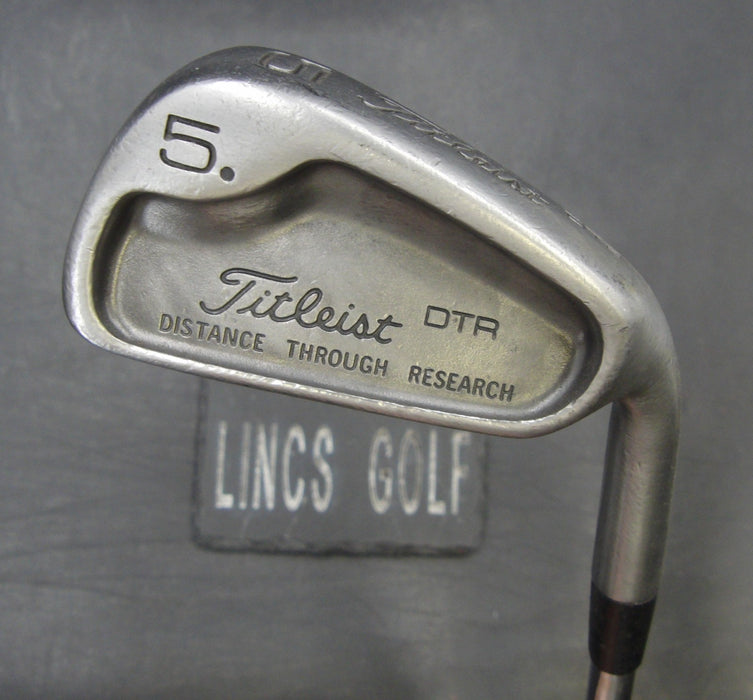Titleist DTR 5 Iron Stiff Steel Shaft PGM Grip