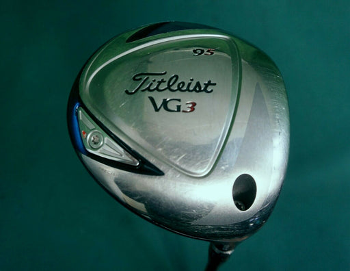 Titleist VG3 9.5° Adjustable Driver Stiff Graphite Shaft Golf Pride Grip