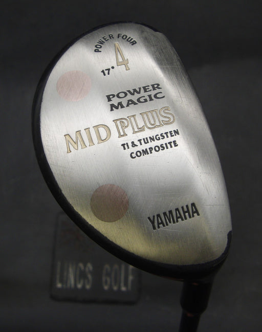 Yamaha Mid Plus Power Magic 17° 4 Wood Regular Graphite Shaft Golf Pride Grip