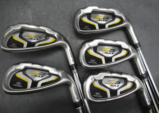 Set of 5 x Cobra S3 Max Irons 6-PW Stiff Steel Shafts Cobra Grips*