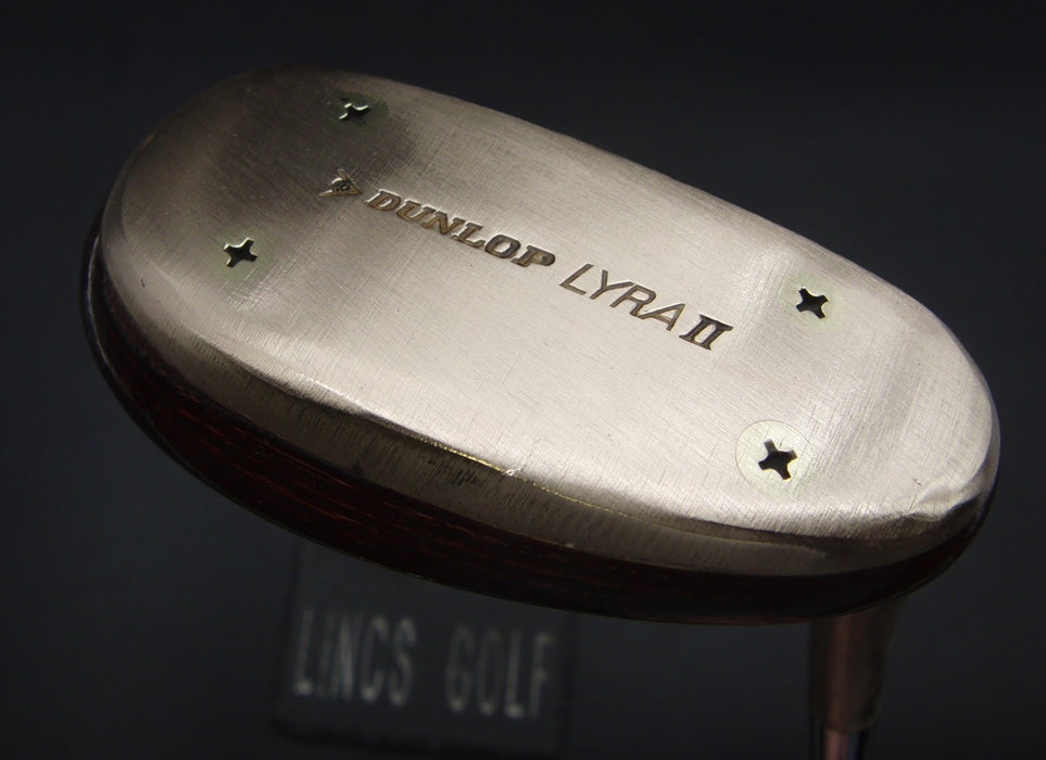 Dunlop Lyra II Putter Steel Shaft 85cm Length Black Grip