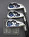 Set of 3 Callaway X18 4 Iron + 5 Iron + 6 Iron Regular Graphite Shafts