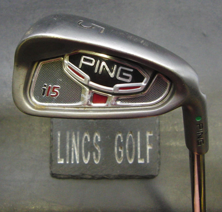 Ping i15 Green Dot 5 Iron Regular Steel Shaft Golf Pride Grip