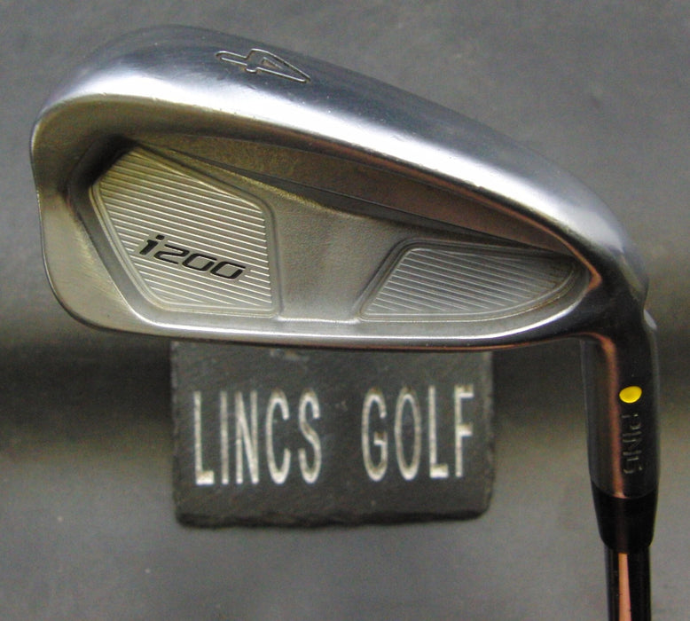 Ping i200 Yellow Dot 4 Iron Stiff Steel Shaft Golf Pride Grip