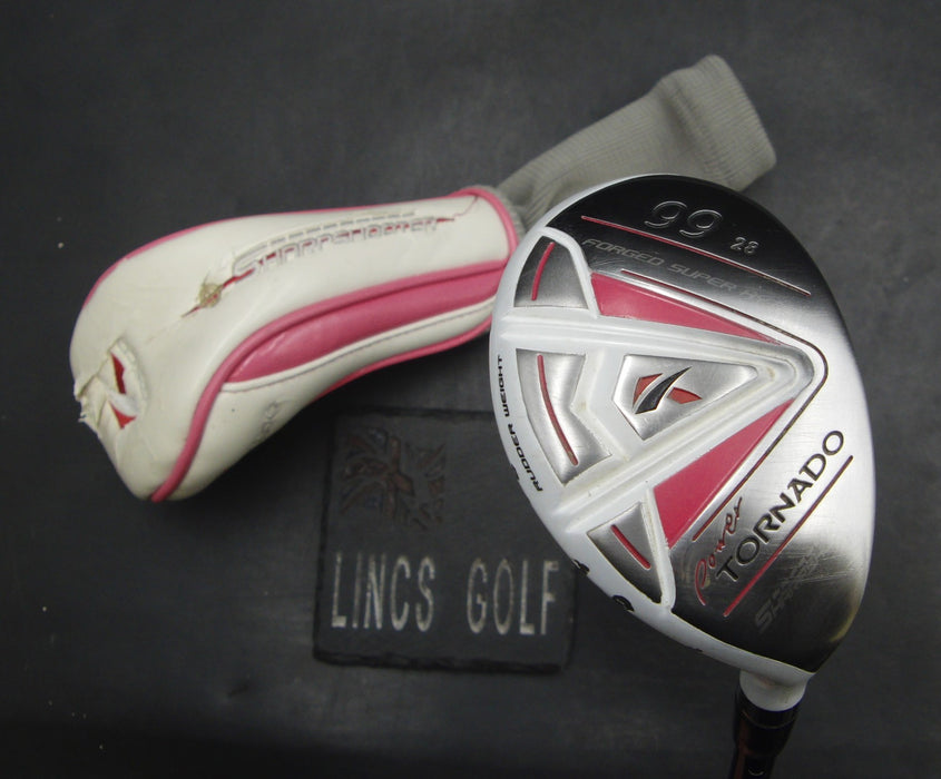 Ladies Kasco Power Tornado 28° 6 Hybrid Ladies Graphite Shaft Kasco Grip + HC