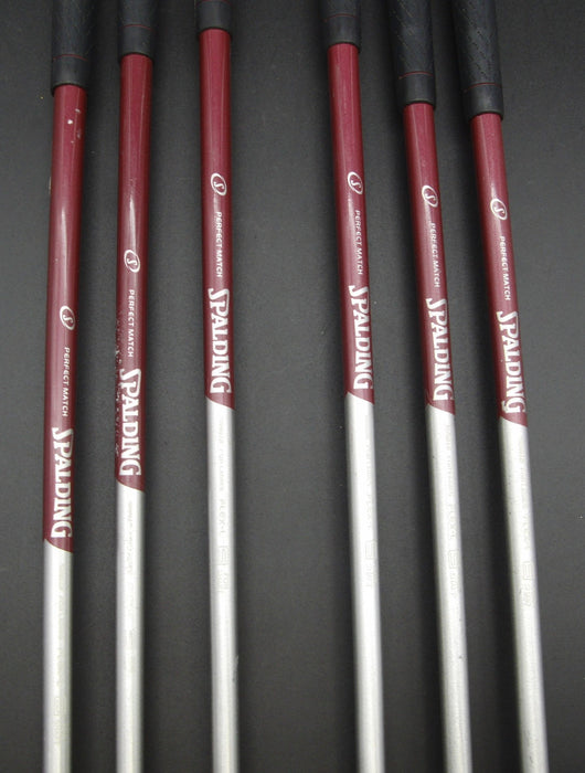 Set of 6x Ladies Spalding High Ball Irons 6-PW+AW Ladies Graphite Shafts*