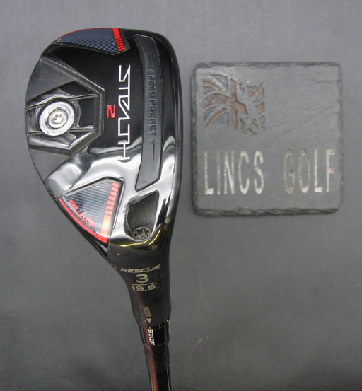 TaylorMade Stealth 2 Plus Rescue 19.5° 3 Hybrid Stiff Graphite Shaft