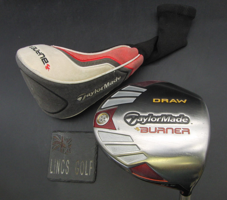 TaylorMade Burner Draw 10.5° Driver Stiff Graphite Shaft TaylorMade Grip + HC