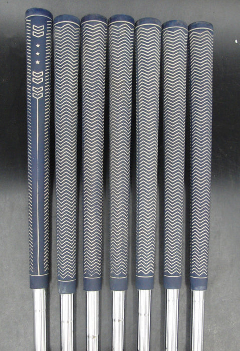 Set of 7 x Bronty Silver Fox Irons 5-SW Regular Steel Shafts Avon Grips