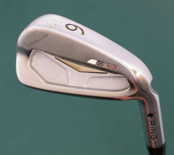 Ping S55 Black Dot 6 Iron Stiff Steel Shaft Golf Pride Grip