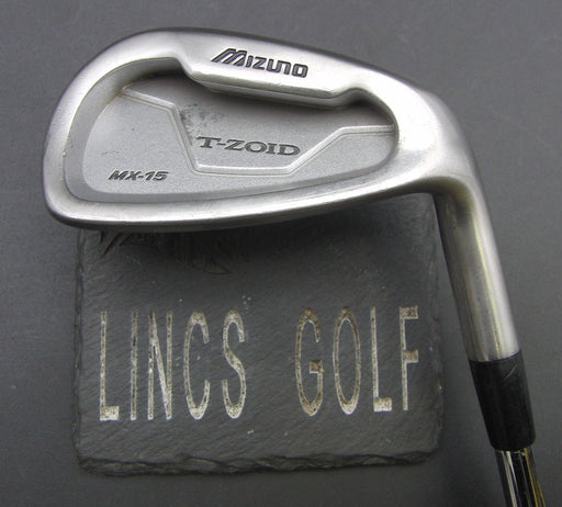 Mizuno T-Zoid MX-15 9 Iron Stiff Steel Shaft Mizuno Grip