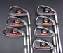 Set of 7x TaylorMade Burner Plus 4-PW Irons Stiff Steel Shafts TaylorMade Grips